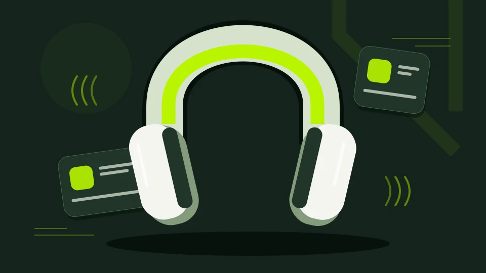 Editorial headphone illustration