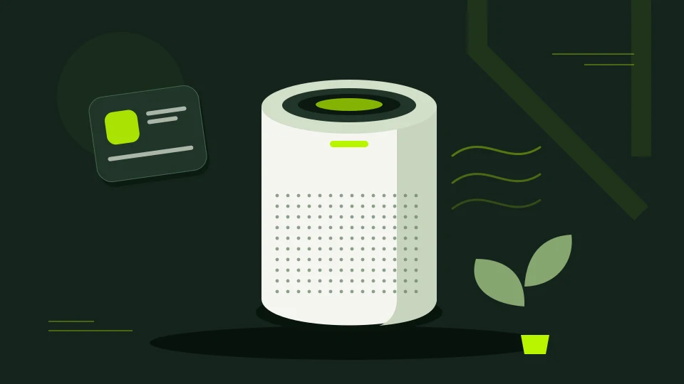 Editorial home product illustration